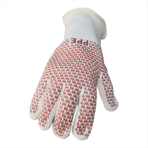 Guantes Trabajo doble cara Alta Resist PPE Algodón-Nitrilo