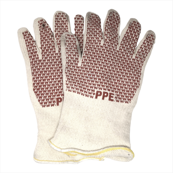 Guantes Trabajo doble cara Alta Resist PPE Algodón-Nitrilo