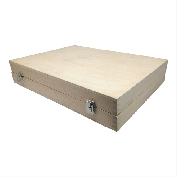 Cajas estuche de Madera Hule Protección Varios Tamaños