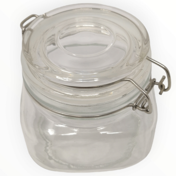 Frasco hermetico vidrio 36pz 500ml caja mayoreo