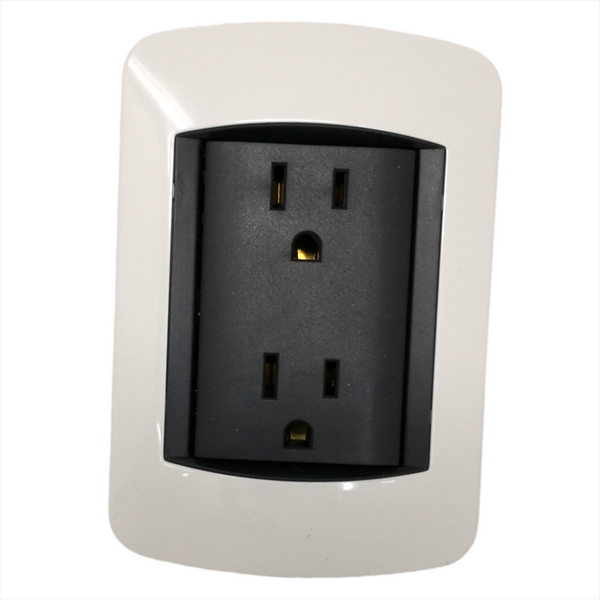 Placa Contacto Doble Aterrizado Linea Bv_1206.chp Pack 12pz