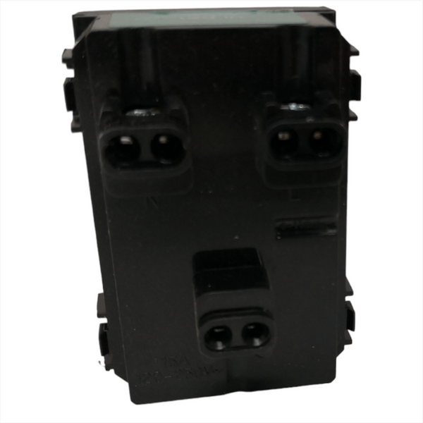 Contacto Doble Blanco Bv-136 Paquete 12 Pzs