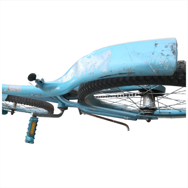 Bicicleta Niña Usada Rodado 20 sin asiento.