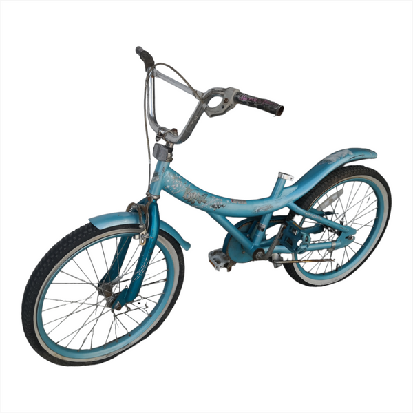 Bicicleta Niña Usada Rodado 20 sin asiento.