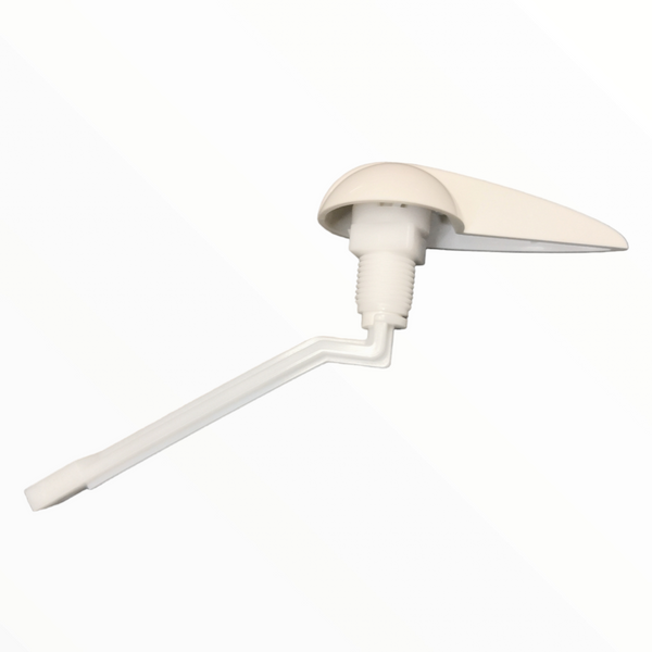 Palanca Para Baño Universal Plastico Manija Wc Blanca
