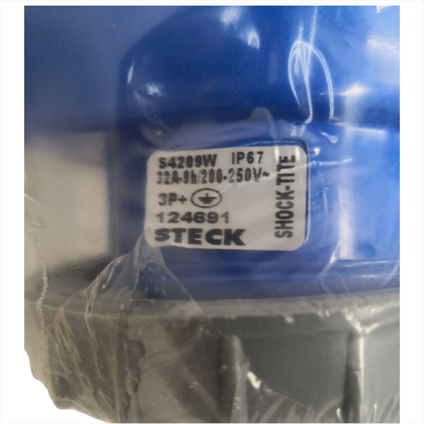 Tomada Industrial STECK S4209W 200-250V 3(P+) IP67