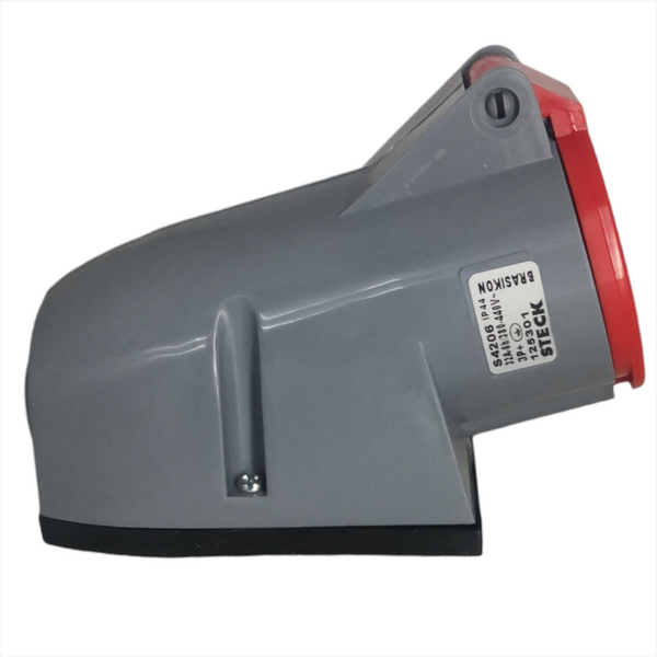 Toma de STECK S4206 32A-6h 3P+T 380/440V IP44 BRASIKON