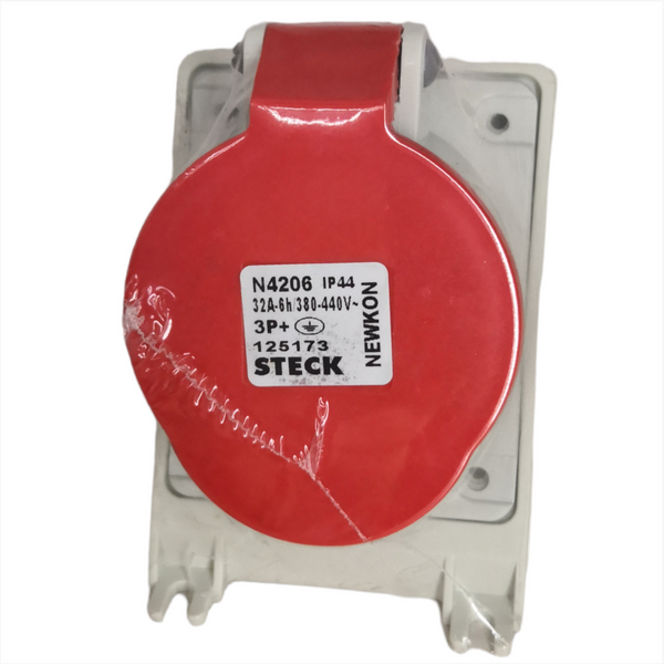 Toma Sobreponer hembra N4206 3P+T 380/440V IP44