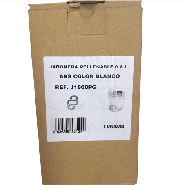 Despachador de jabón liquido Rellenable de 400 Gr