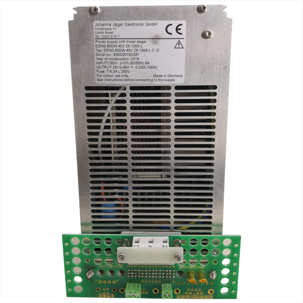 Fuente de Alimentación con Etapa Lineal ESNG 600W 40V 25-100A L