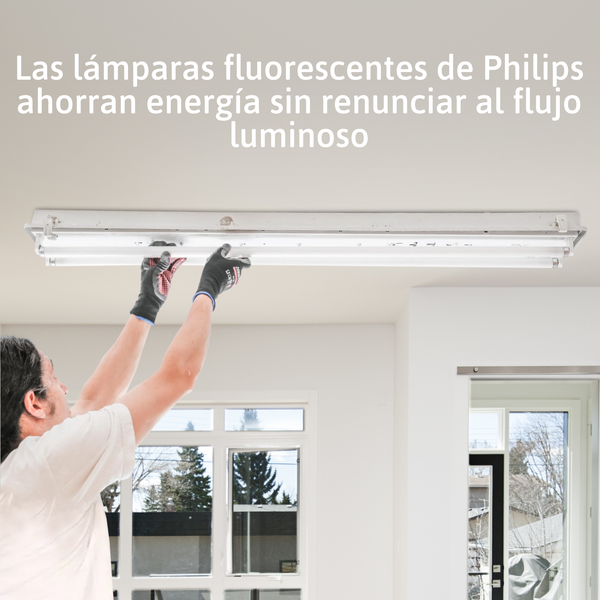 Lampara Tubo Fluorescente PHILIPS TL-D Super80 18W/840 g13