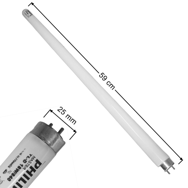 Lampara Tubo Fluorescente PHILIPS TL-D Super80 18W/840 g13