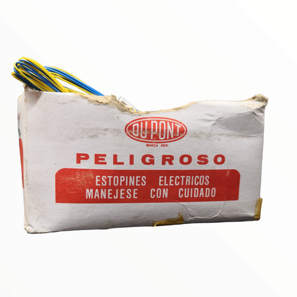 Estopines Iniciador Electrico 3m Detonador Dupont mineria