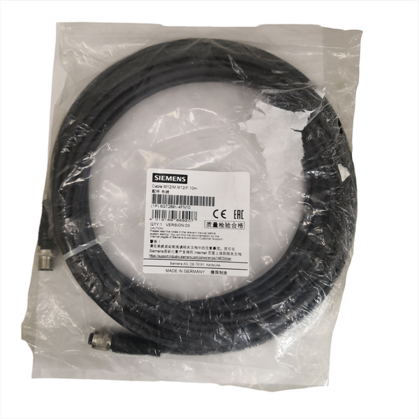 Cable de Conexión SIEMENS 6GT2891-AFN10 M12/M,M12/F 10m