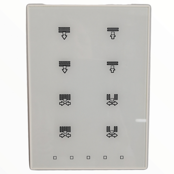 panel Control Capacitivo Zennio KNX Touch-mydesing Plus 8 ZVI-TMDP8