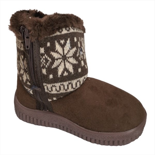 Bota para bebe invernal infantil tallas 12-17 unisex