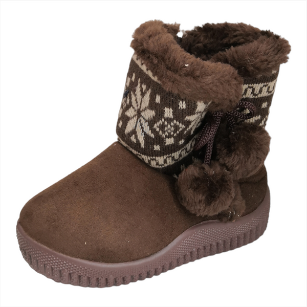 Bota para bebe invernal infantil tallas 12-17 unisex
