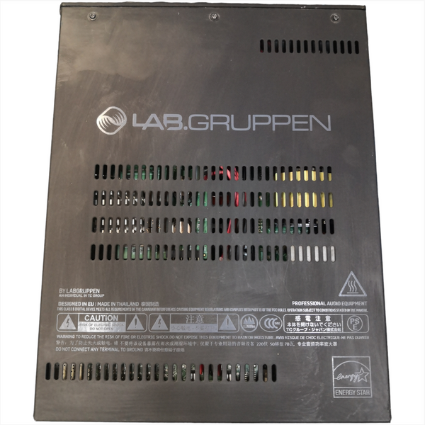 Amplificador 2x60W LAB GRUPPEN LUCIA 120/2 equipo audio pro