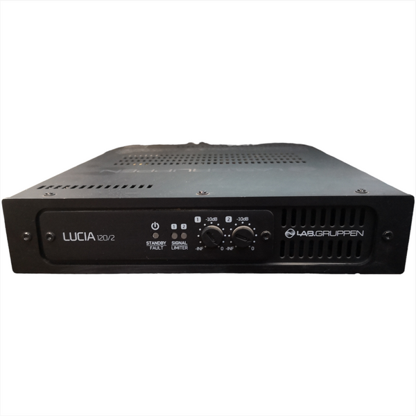 Amplificador 2x60W LAB GRUPPEN LUCIA 120/2 equipo audio pro