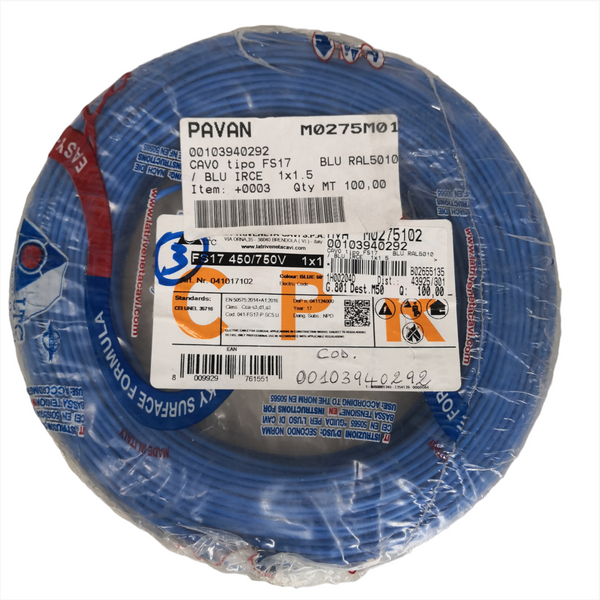 Rollo Cable Electrico Cobre FS17 bobina 100m AWG 16