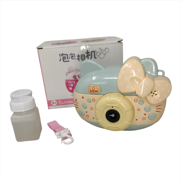 pack 4 pz juguete Camara de Burbujas para niños