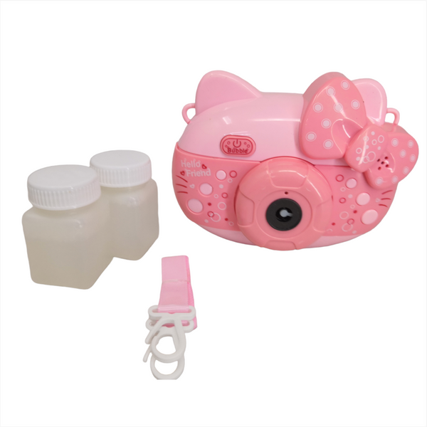 pack 4 pz juguete Camara de Burbujas para niños