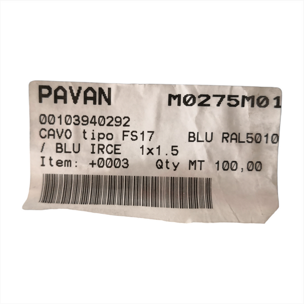 Rollo Cable Electrico Cobre FS17 bobina 100m AWG 16