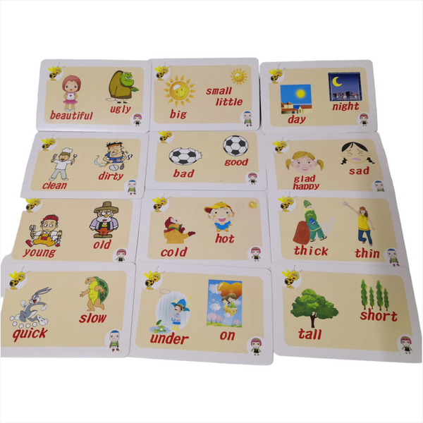 Tarjetas Educativa Didactica Ingles ABC/Números caja 36pz