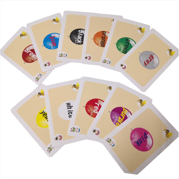 Tarjetas Educativa Didactica Ingles ABC/Números caja 36pz