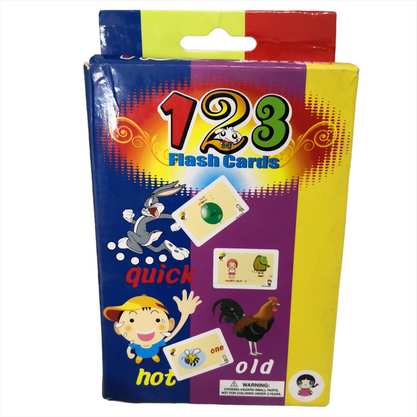 Tarjetas Educativa Didactica Ingles ABC/Números caja 36pz