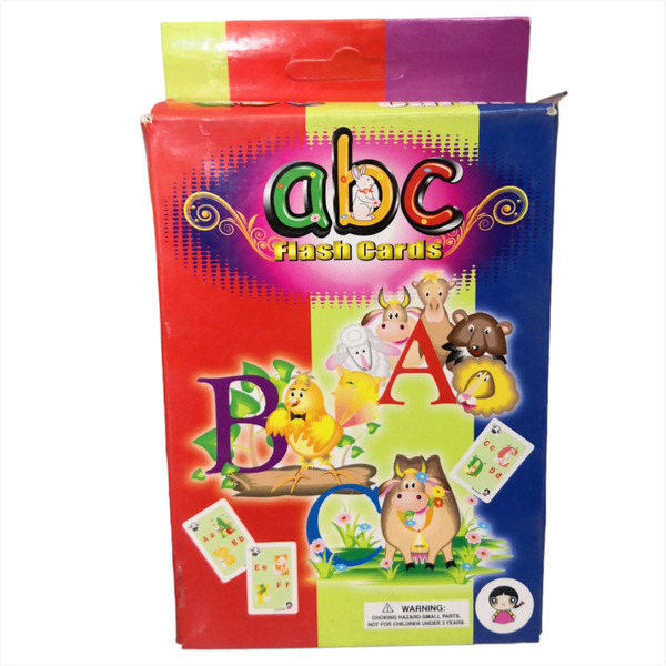 Tarjetas Educativa Didactica Ingles ABC/Números caja 36pz