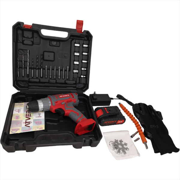 KIT Taladro Inalámbrico Atverce
