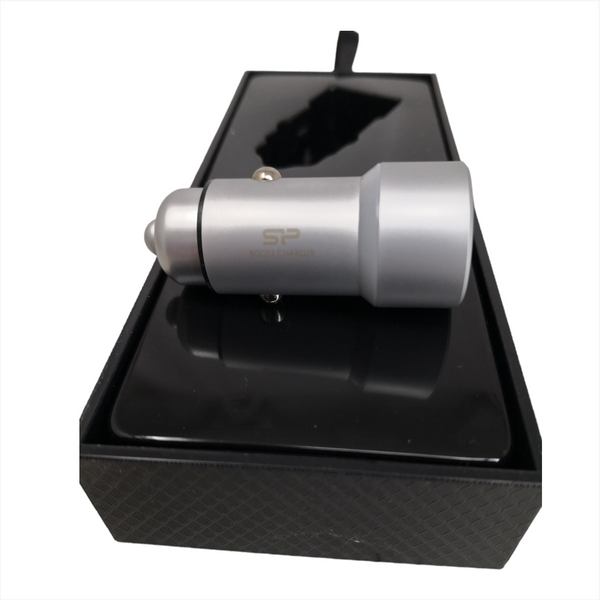 Cargador rápido doble USB fast charge de Carro 3.6A