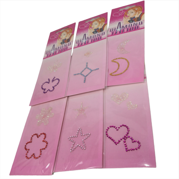 Joyeria decoración fantasía para niña Blister 6x12