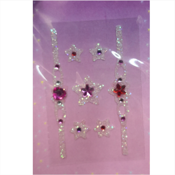 Joyeria decoración fantasía para niña Blister 6x12