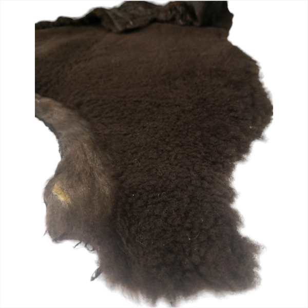 Piel de borrego genuina para decoración