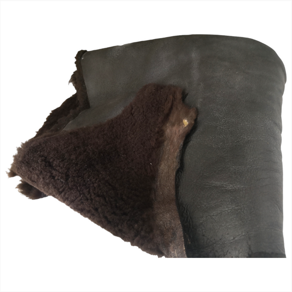 Piel de borrego genuina para decoración