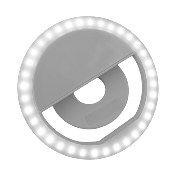 Aro de Luz Recargable para Celular selfie light