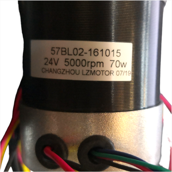 Motor Electrico DC sin escobillas 24V 5000rpm 70w