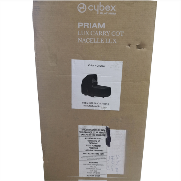Bambineto Capazo Priam Luz Cybex Negro