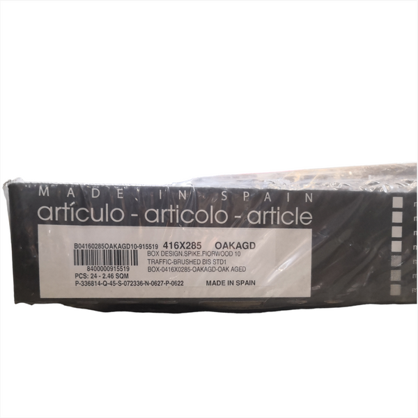 Piso HDF laminado madera Woodpeak caja 2.46m2 24pz España