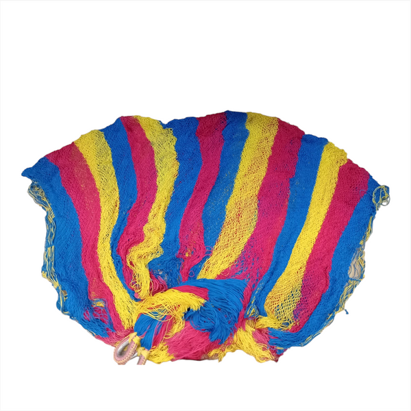 Hamaca tradicional Matrimonial Nylon Sintetica colores Usada