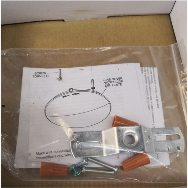 Lámpara Techo Led White 110V 15W ahorrador estetico KICHLER