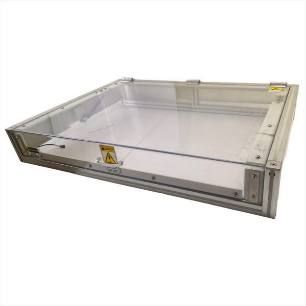 Gabinete Acrilico y Aluminio Escotilla Puerta de inspección 92x67 cm