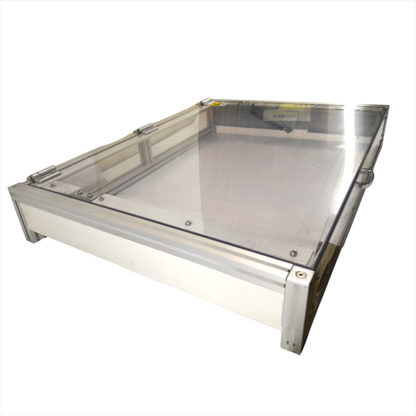 Gabinete Acrilico y Aluminio Escotilla Puerta de inspección 92x67 cm