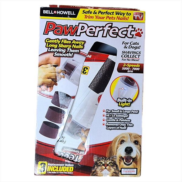 Recortador de Uñas para Perros y Gatos PAW PERFECT BELL+HOWELL