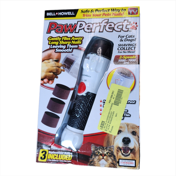 Recortador de Uñas para Perros y Gatos PAW PERFECT BELL+HOWELL