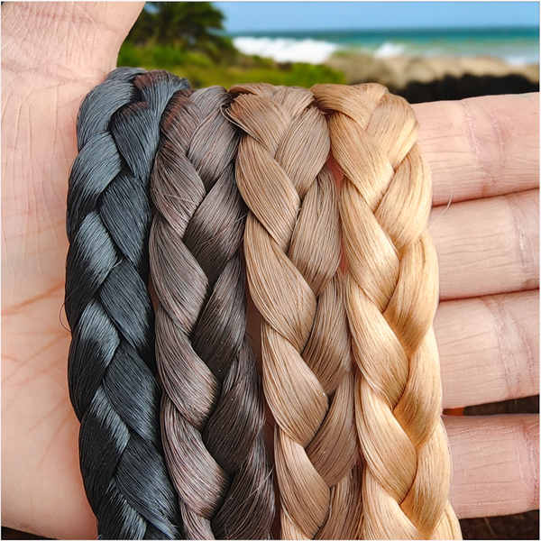 Pack 5 Docenas Diademas De Cabello Trenza Sintética Resorte Mayoristas