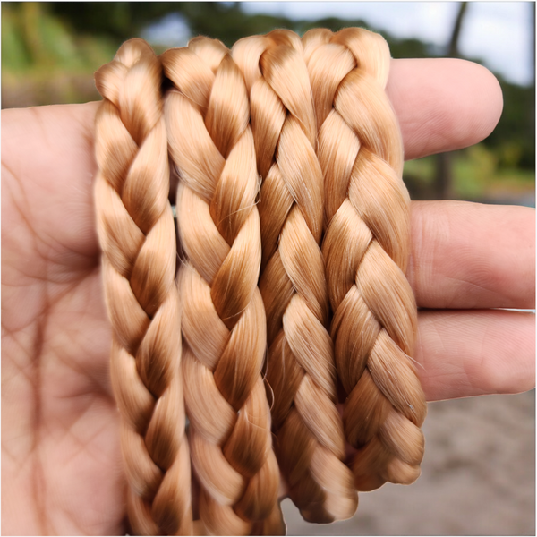 Set Diadema trenzada de cabello 4pz accesorios mujer