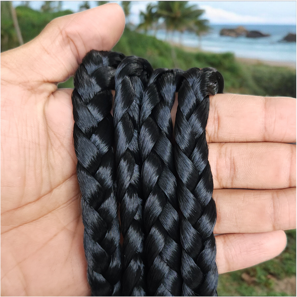 Set Diadema trenzada de cabello 4pz accesorios mujer